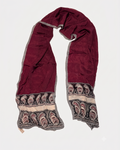 Vintage Schal aus reiner Seide