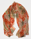 Vintage Schal tropical